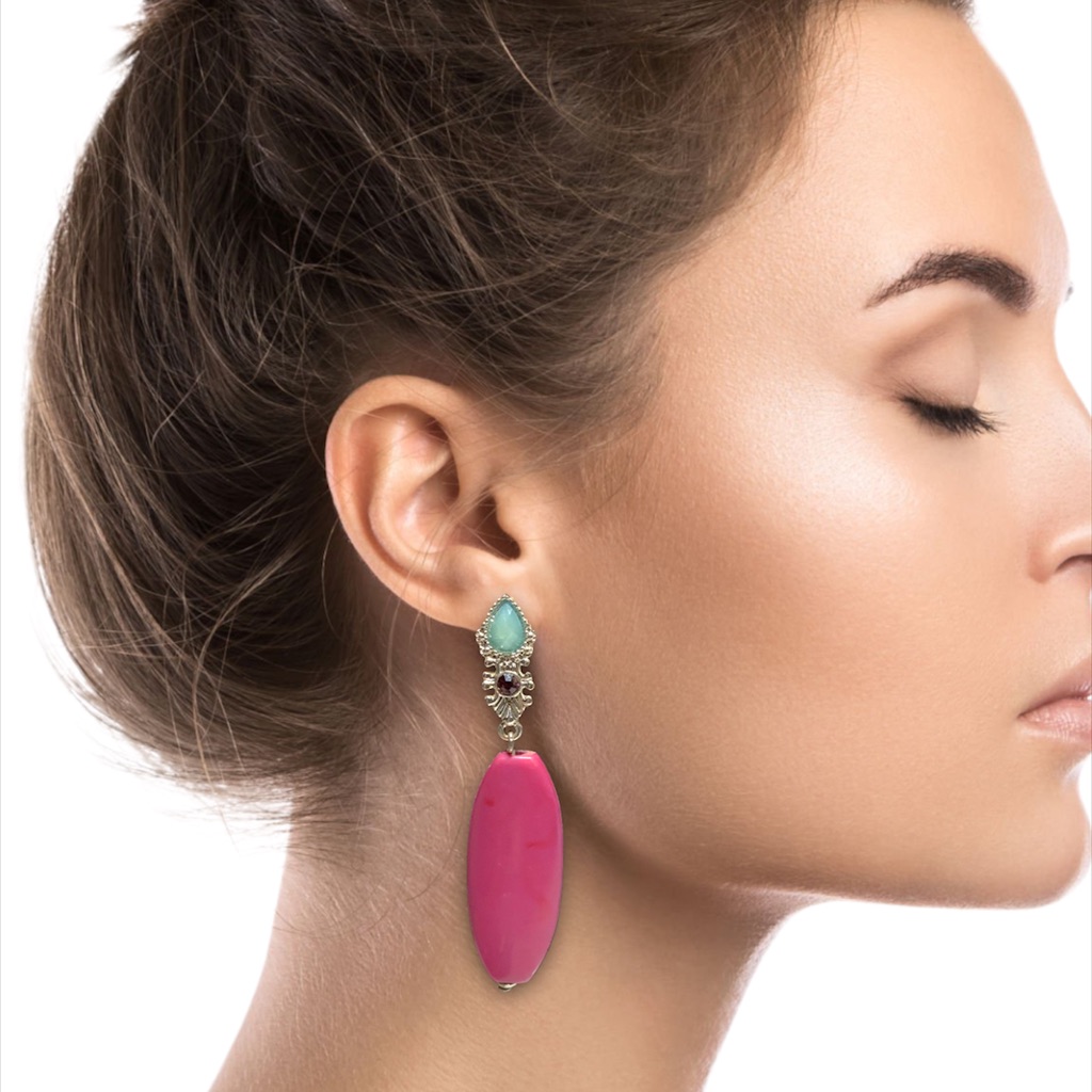 5/$25 Apt 9 Nwt Oblong Drop Earrings